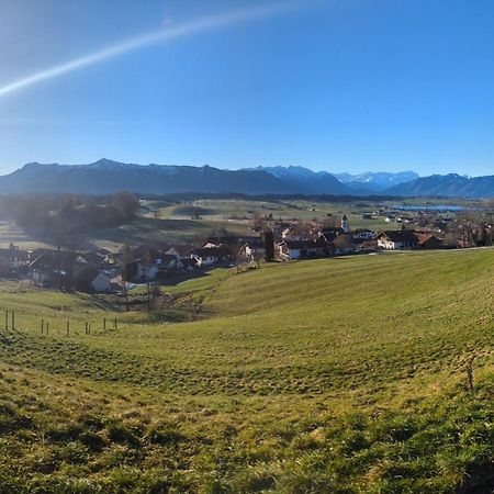 Liboria I Traumhafte Ferienwohnung In Aidling Am Riegsee Mit Atemberaubendem Panoramablick! Exterior foto